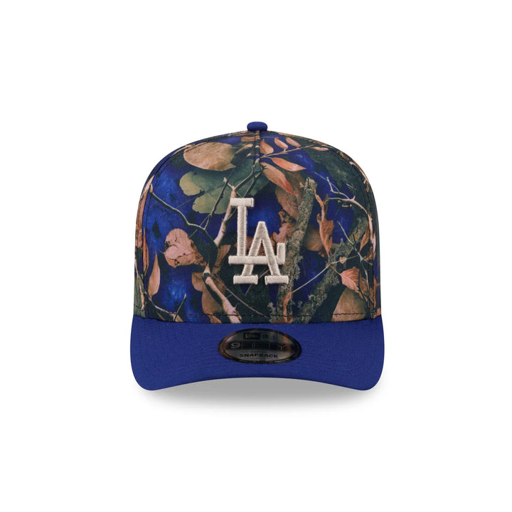 New Era Los Angeles Dodgers "Leaves" 9FIFTY A-Frame Snapback Hat. 2