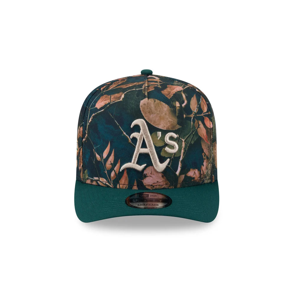 New Era Oakland Athletics "Leaves" Two Tone Edition 9FIFTY A-Frame Snapback Hat 2