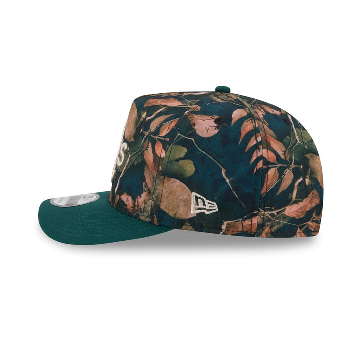 New Era Oakland Athletics "Leaves" Two Tone Edition 9FIFTY A-Frame Snapback Hat 3