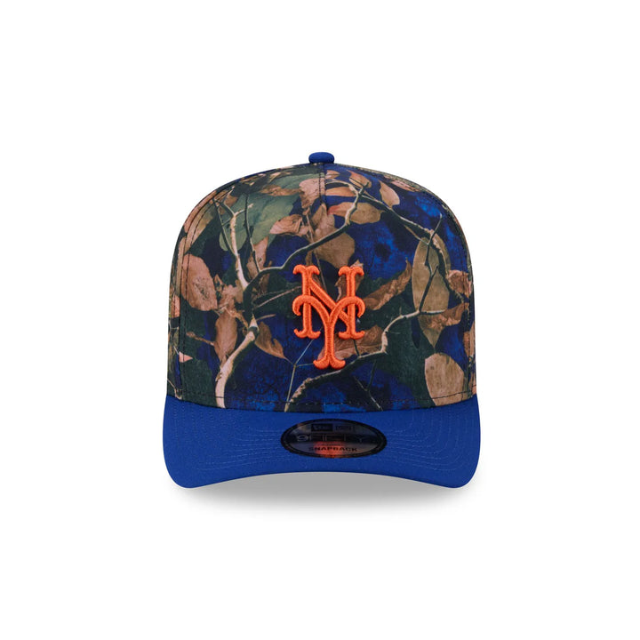New Era New York Mets "Leaves" Anniversary 9FIFTY A-Frame Snapback Hat 2