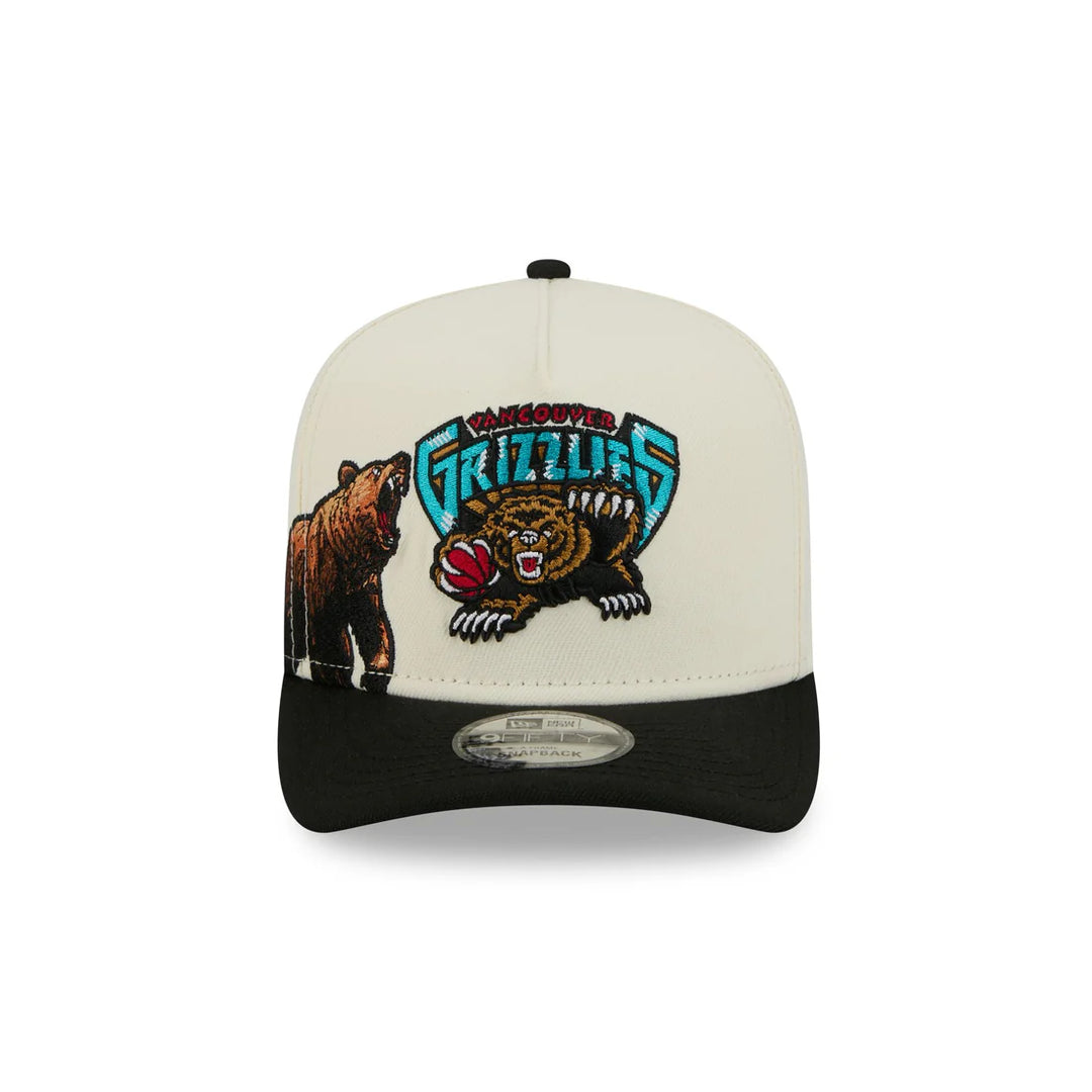 New Era Vancouver Grizzlies "Illustrated Mascot" 9FIFTY A-Frame Snapback Hat 2