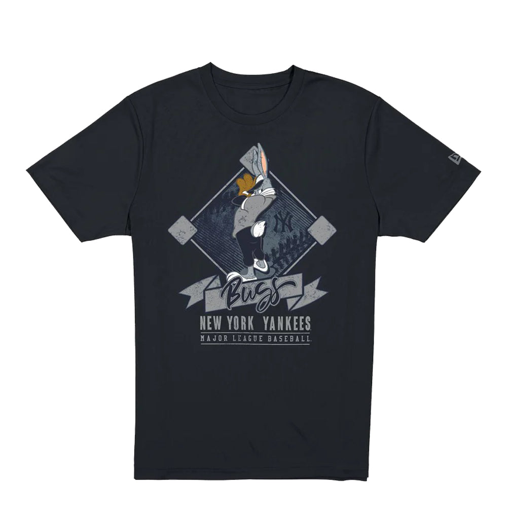 New Era Looney Tunes 'Bugs Bunny' New York Yankees Men's T-Shirt Navy
