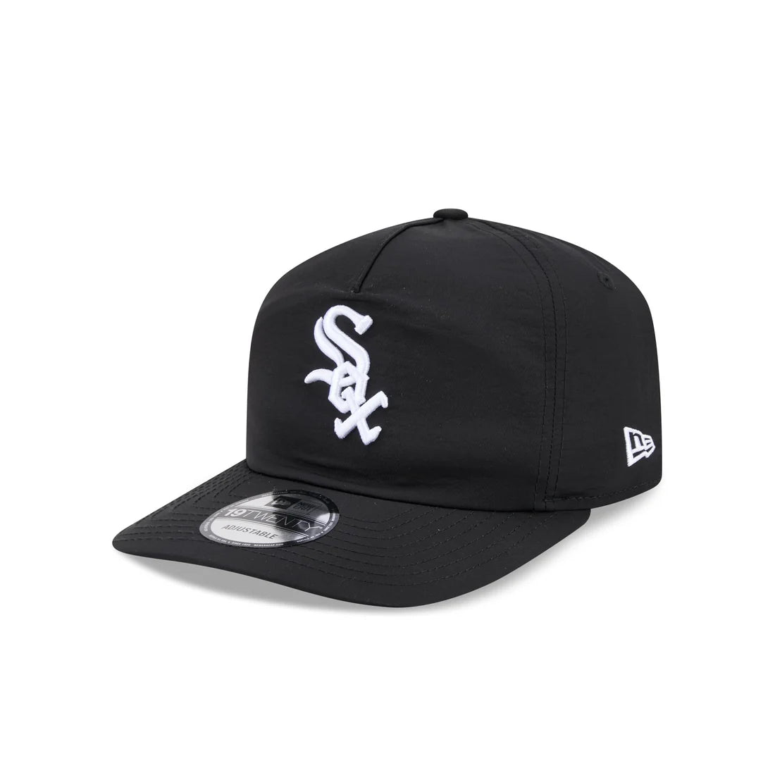 New Era Chicago White Sox Nylon Black 19TWENTY Adjustable Cap