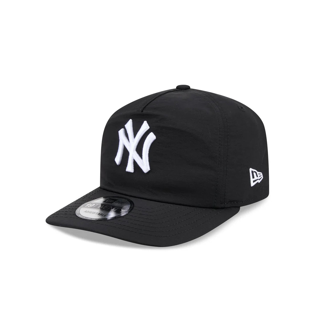 New Era New York Yankees  Nylon Black 19TWENTY Adjustable Cap