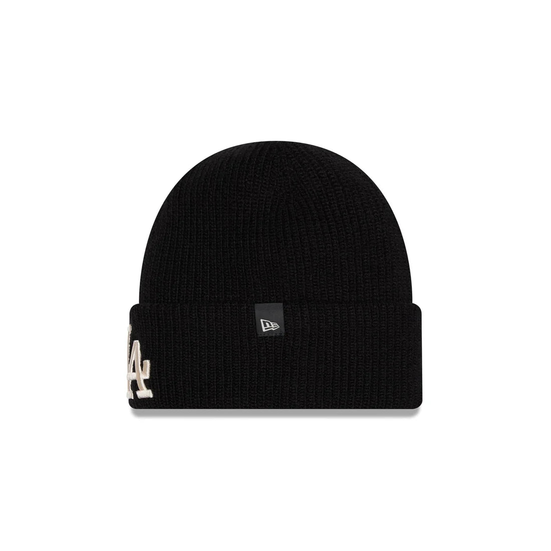 New Era Los Angeles Dodgers Woolen Black Short Cuff Knit Beanie