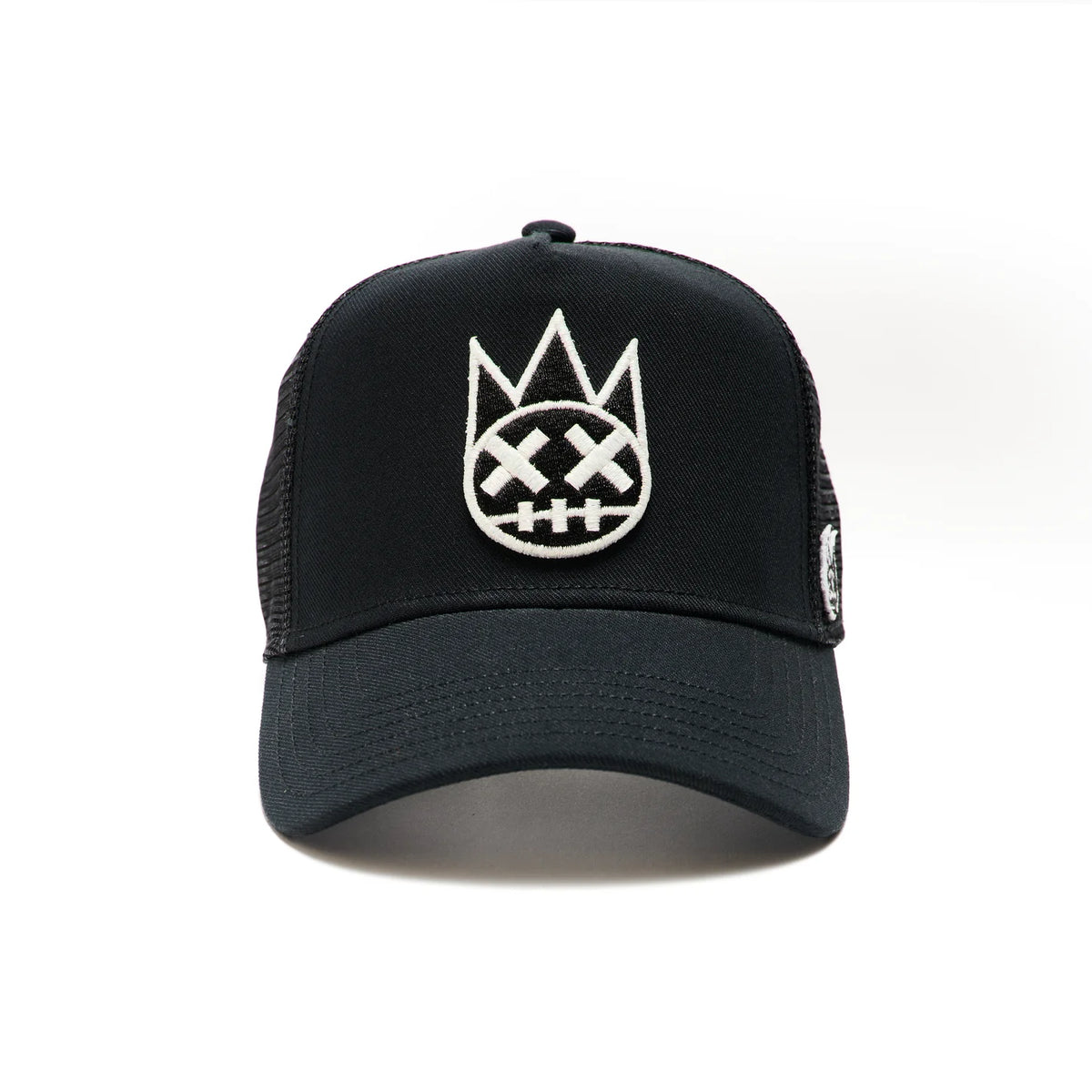 Men's Cult Of Individuality White Clean Logo Mesh Back Trucker Hat