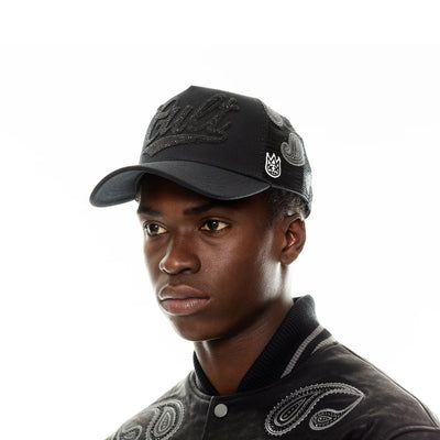 Men's Cult Of Individuality Paisley Shimuchan Logo Mesh Back Trucker Hat