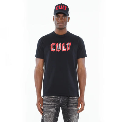 Cult of Individuality Heavyweight Men's T-Shirt - "Painter Logo" - Black 1
