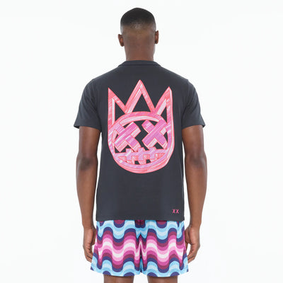 Cult of Individuality Heavyweight Men's T-Shirt - "Marker Logo" - Steel 2