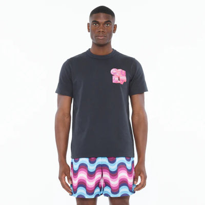 Cult of Individuality Heavyweight Men's T-Shirt - "Marker Logo" - Steel 1