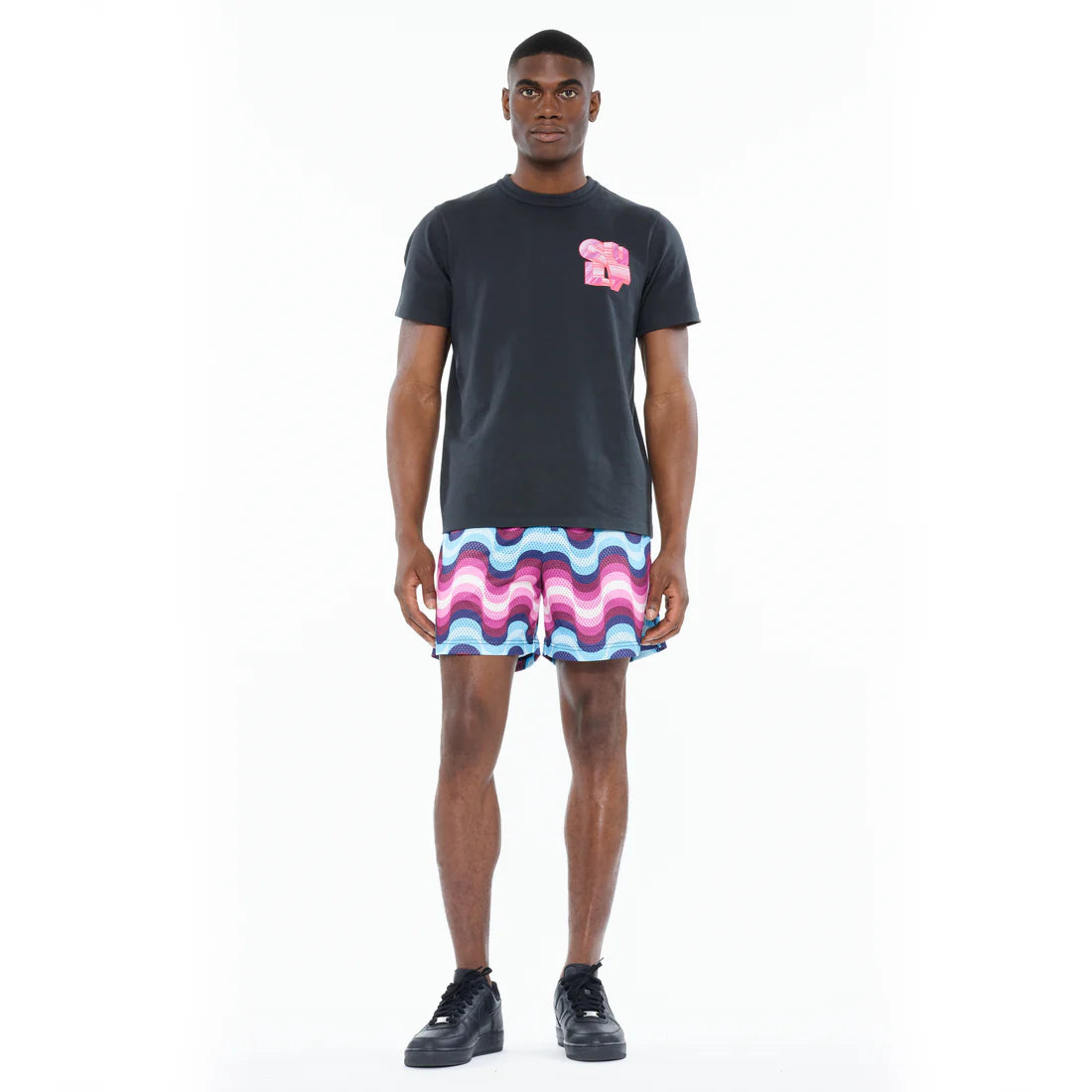 Cult of Individuality Heavyweight Men's T-Shirt - "Marker Logo" - Steel 3