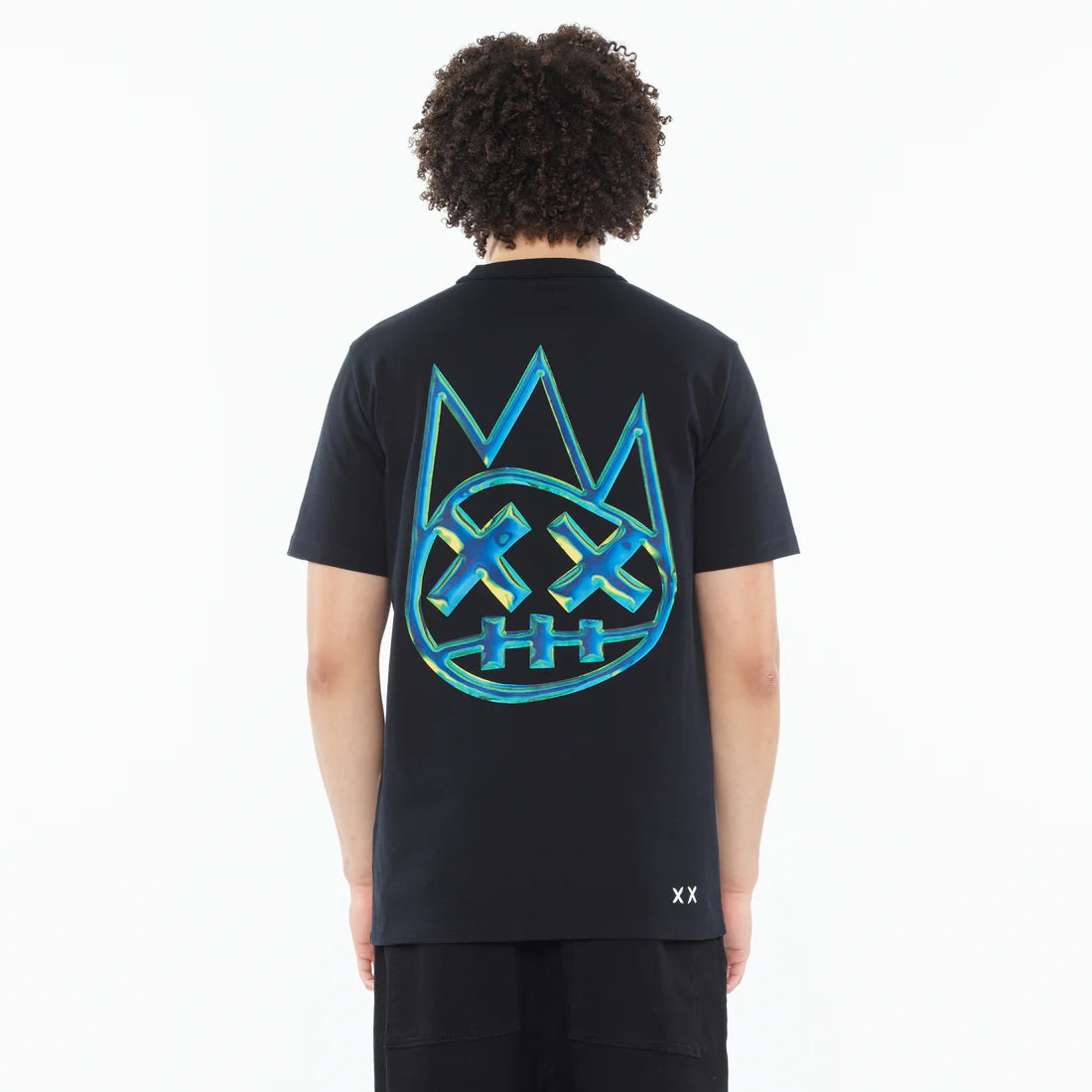 Cult of Individuality Heavyweight Men's T-Shirt - "Bubble Logo" - Black 2