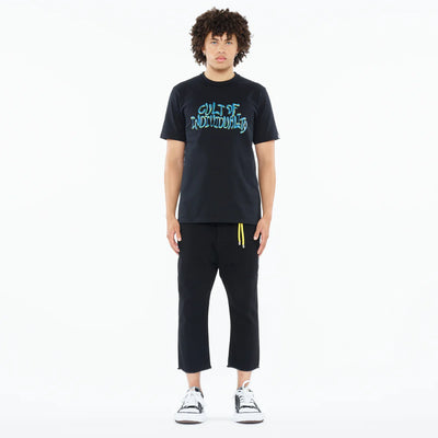 Cult of Individuality Heavyweight Men's T-Shirt - "Bubble Logo" - Black 3