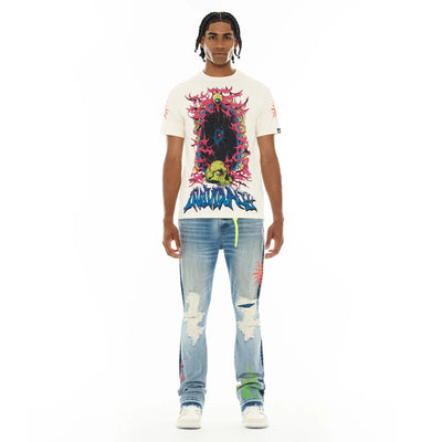Men's Cult of Individuality Lenny Bootcut 603 Jeans in Sunny Daze