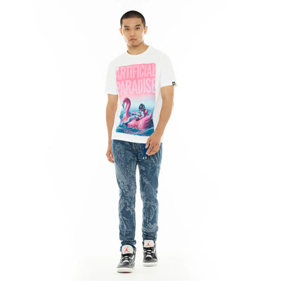 Men's Cult Of Individuality Rocker Slim 602 Jeans in Angels Laser