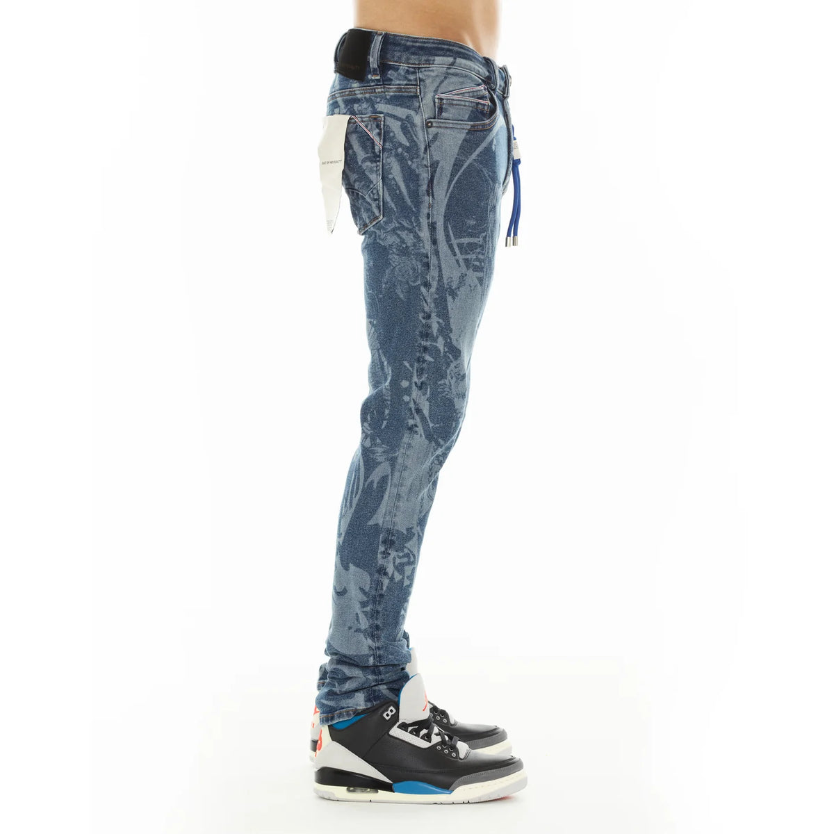 Men's Cult Of Individuality Rocker Slim 602 Jeans in Angels Laser