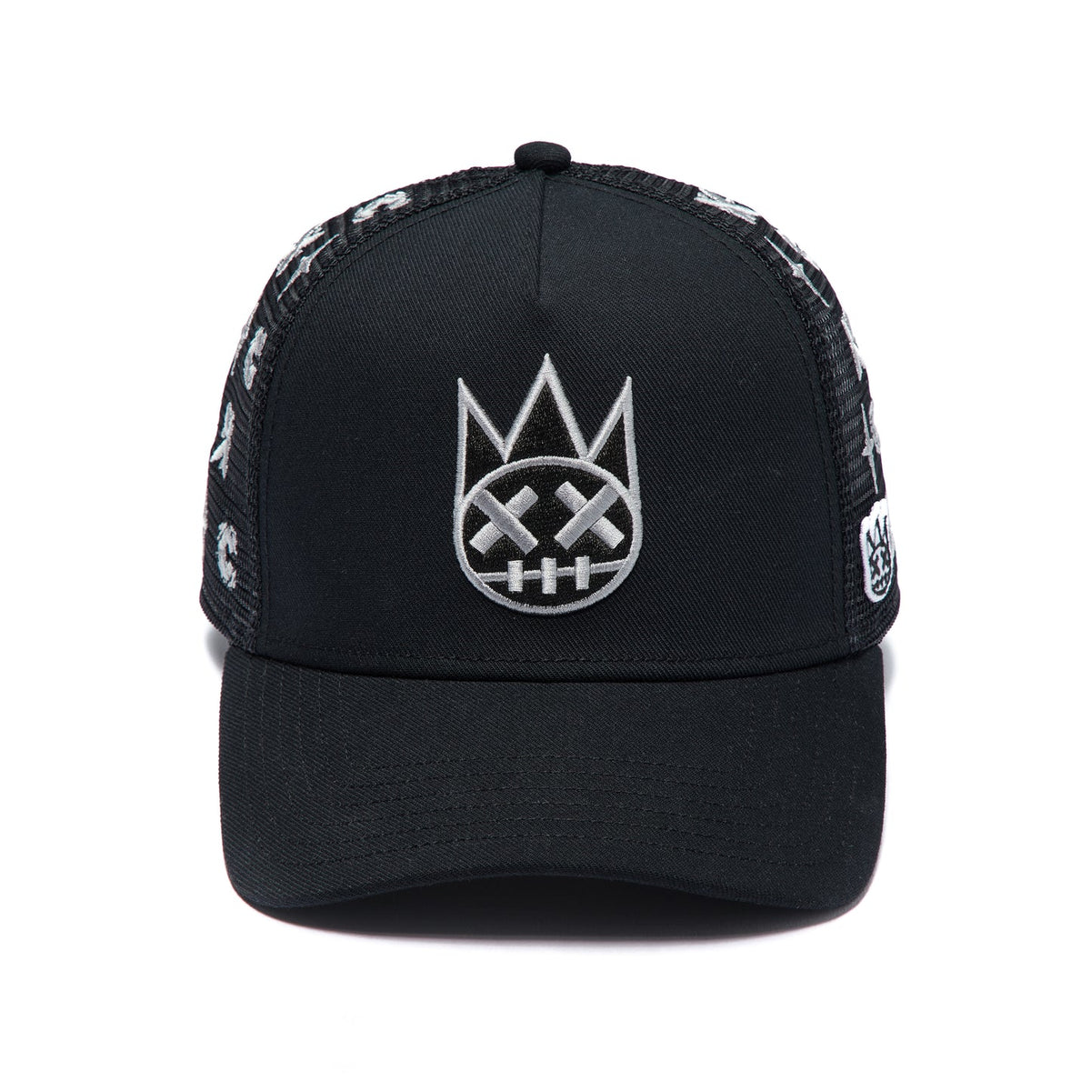 Men's Cult of Individuality Repeat Pattern Monochromatic Hat In Black