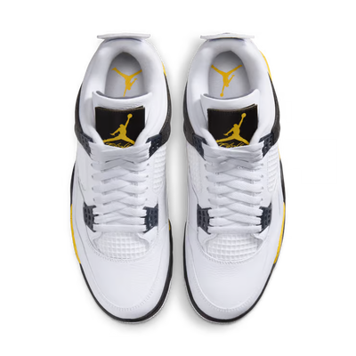 Men's Air Jordan 4 Retro Rare Air Tour Yellow White/Tour Yellow/Dark Blue Grey/Black IO2463-102
