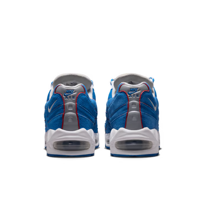 Men's Nike Air Max 95 Big Bubble Lawson Blue Sapphire/White-Light Smoke Grey-Metallic Silver IR1944-400