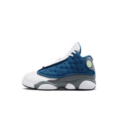 Little Kid's Air Jordan 13 Retro Navy/University Blue-Flint Grey-White DJ3005-400