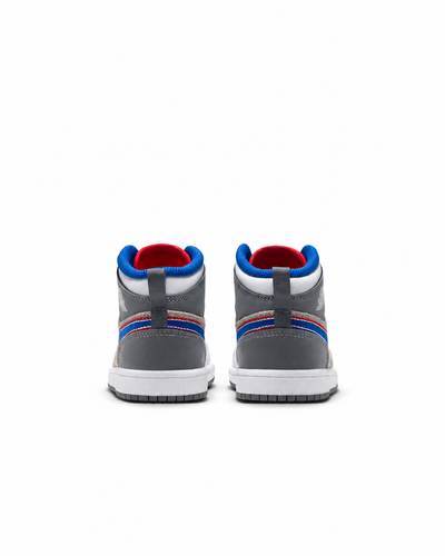 Little Kid's Jordan 1 Mid SE Hare Light Smoke Grey/University Red/Cool Grey/Varsity Royal IZ4721-001