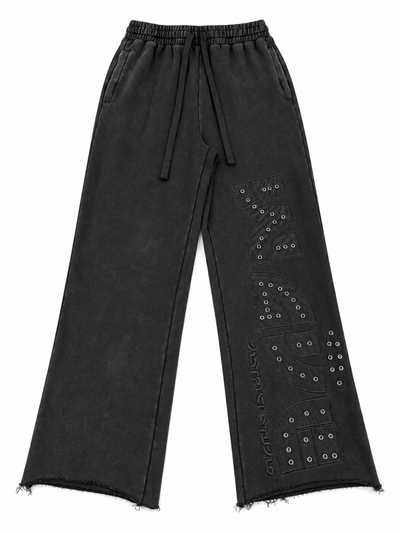 Men's Wave District Studio Sweatpants Black WDS-2P002A-BLK