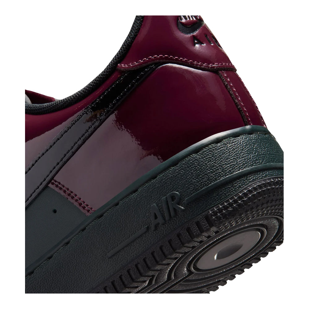 Nike Air Force 1`07 LV8 "Patent Burgundy Crush" Men's Sneakers