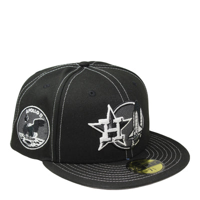 New Era 5950 Houston Astros Aplollo 11 Glow In the Dark Fitted Hat 3