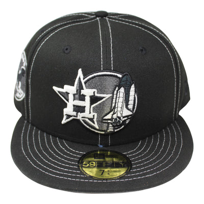 New Era 5950 Houston Astros Aplollo 11 Glow In the Dark Fitted Hat 2