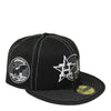 New Era 5950 Houston Astros Aplollo 11 Glow In the Dark Fitted Hat