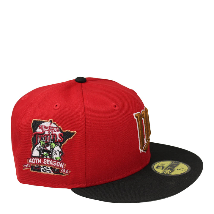 City Jeans x Yote City New Era 5950 Minnesota Twins Cooperstown 40 Fitted Hat