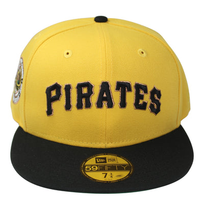 New Era 5950 Pittsburgh Pirates A Gold Fitted Hat 2