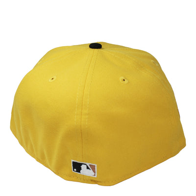 New Era 5950 Pittsburgh Pirates A Gold Fitted Hat 4