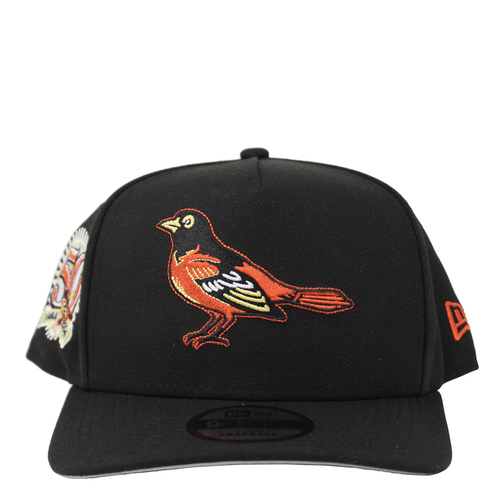 New Era Men's Baltimore Orioles A-Frame Curved Hat