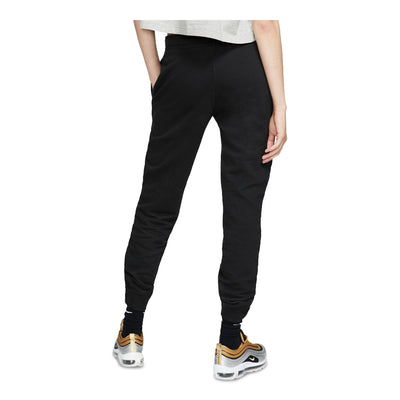 Women's Nike Sportswear Essential Fleece Pants Black/White BV4095-010