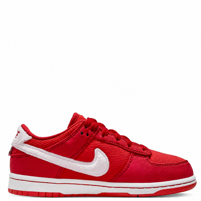 Little Kid's Nike Dunk Low Fire Red/Pink Foam FZ3549-612