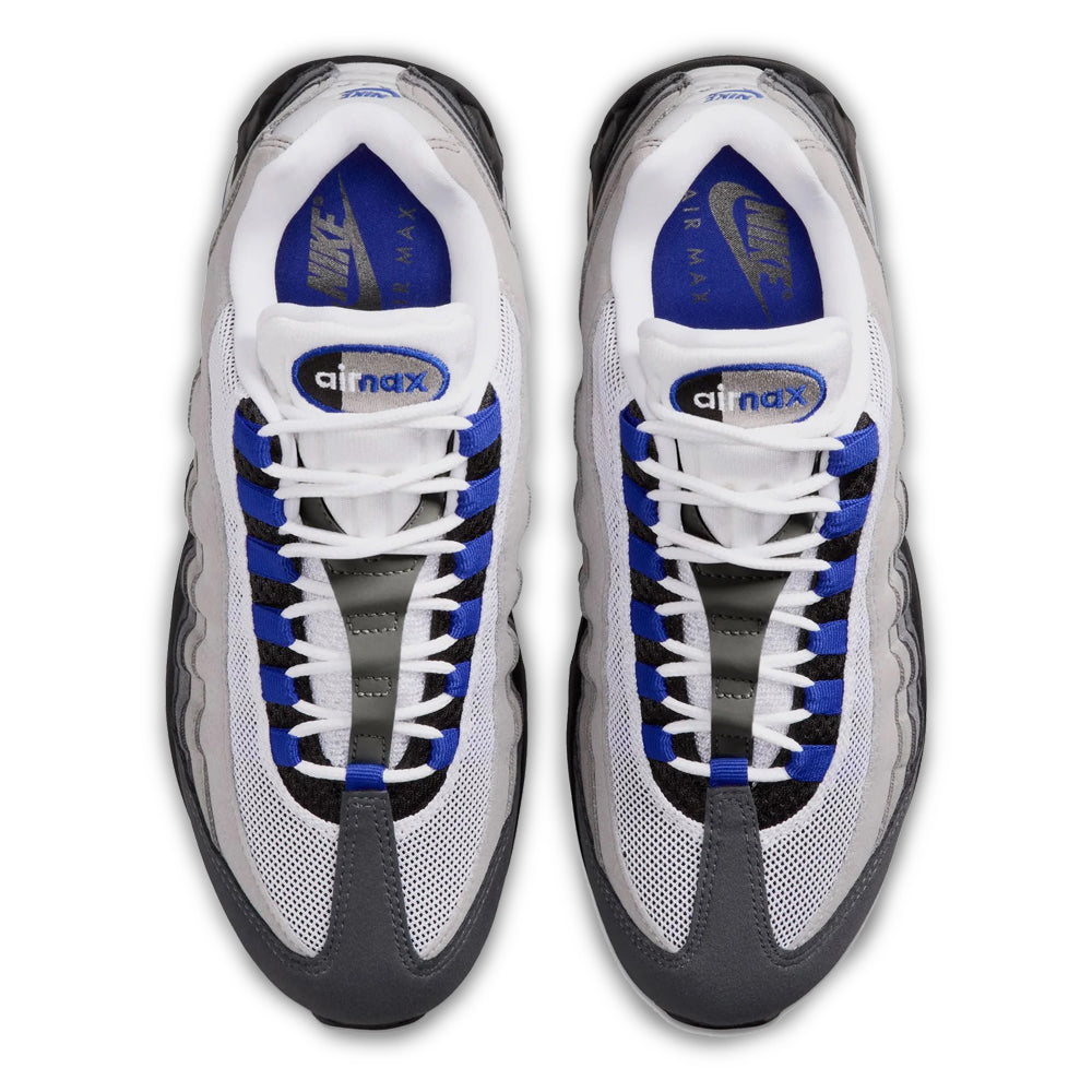 Women's Nike Air Max 95 Big Bubble Black/White/Medium Grey/Old Royal HJ5996-006