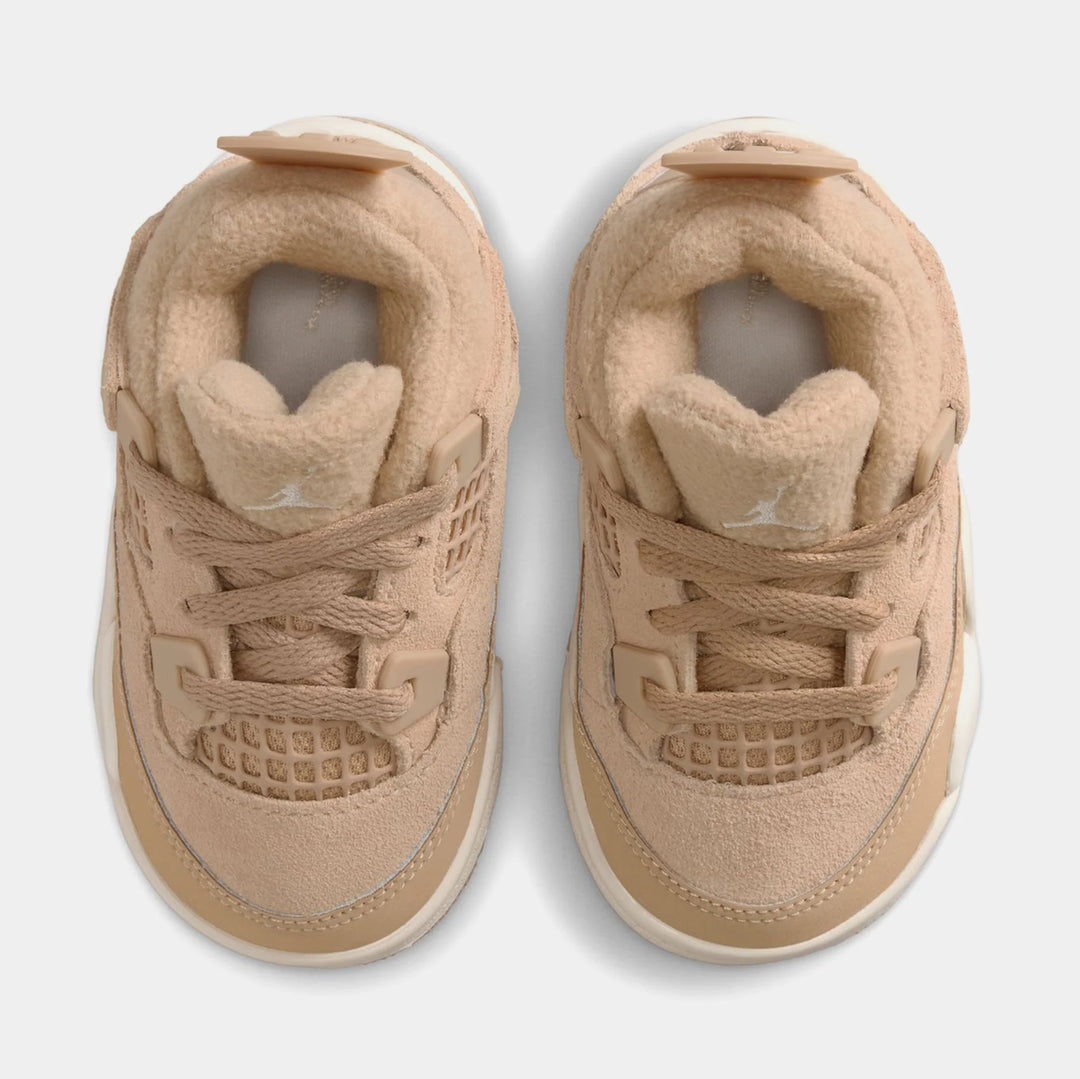 Air Jordan 4 Retro Toddler Sneakers - Cozy Girl