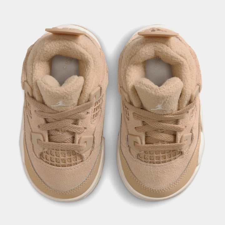 Air Jordan 4 Retro Toddler Sneakers - Cozy Girl