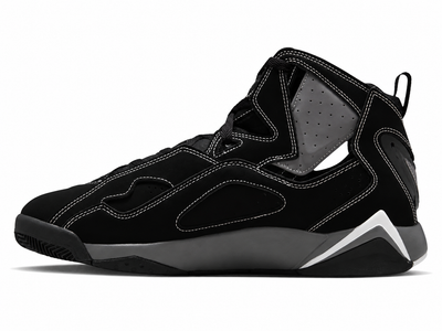 Men's Jordan True Flight Black/Metallic Silver/Light Graphite 342964-011