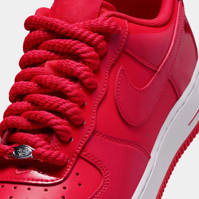 Nike Air Force 1`07 LV8 "University Red & White Light Crimson" Men's Sneakers