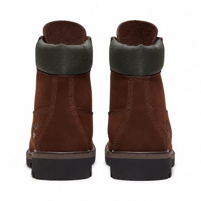 Men's Timberland® Heritage 6-Inch Waterproof Boot Dark Brown Nubuck tb0a5rnwamj