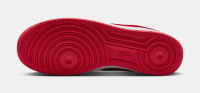 Nike Air Force 1`07 LV8 "University Red & White Light Crimson" Men's Sneakers