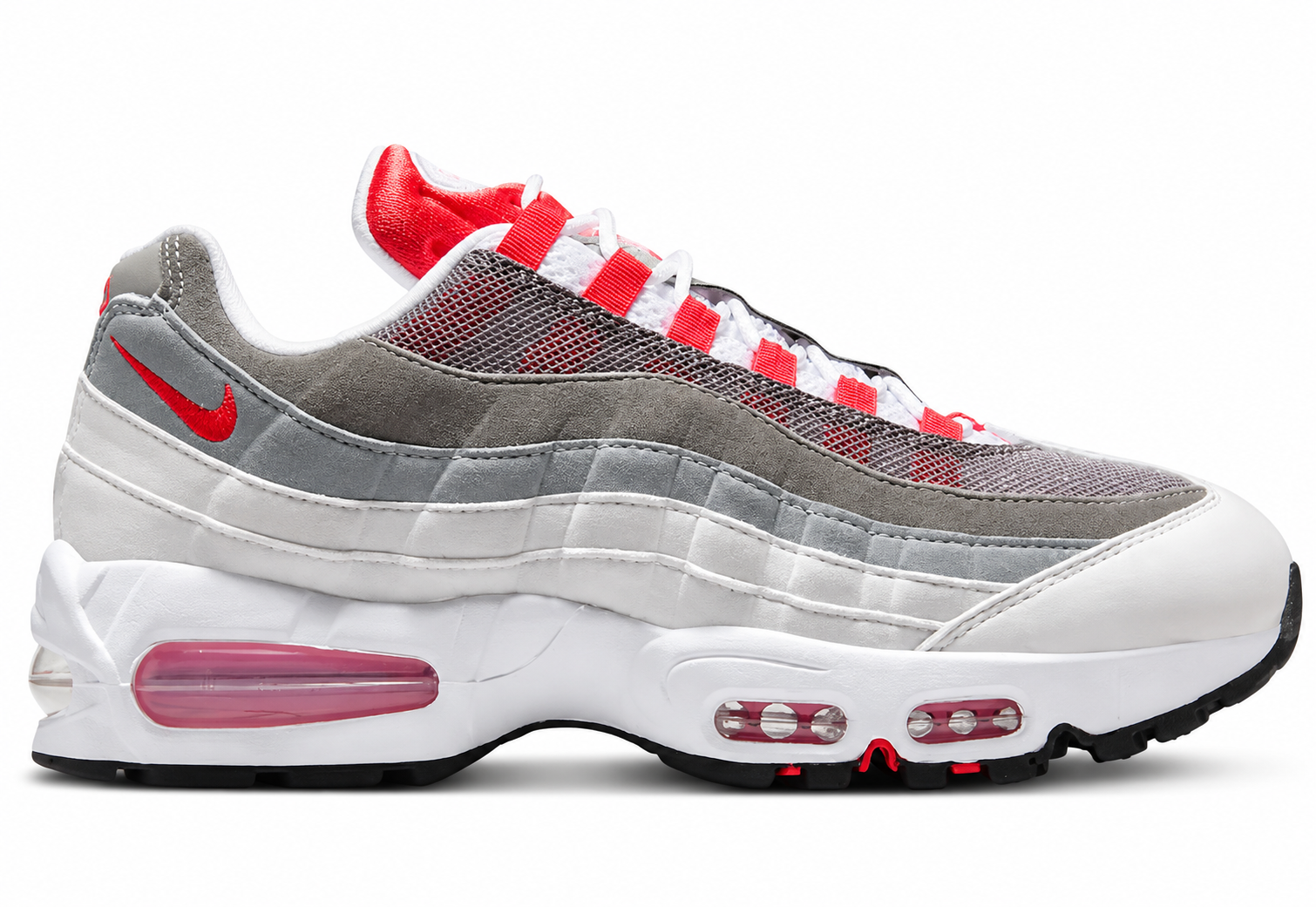 Women's Nike Air Max 95 Big Bubble White/Light Crimson-Pink Rise-Wolf Grey-Light Charcoal-Medium Grey HJ5996-101