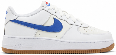 Big Kid's Nike Air Force 1 White Game/Royal Gum DX5805-179