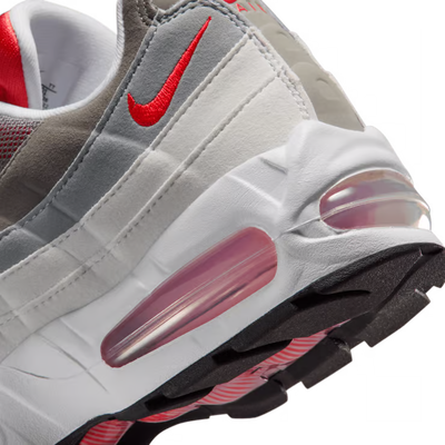 Women's Nike Air Max 95 Big Bubble White/Light Crimson-Pink Rise-Wolf Grey-Light Charcoal-Medium Grey HJ5996-101