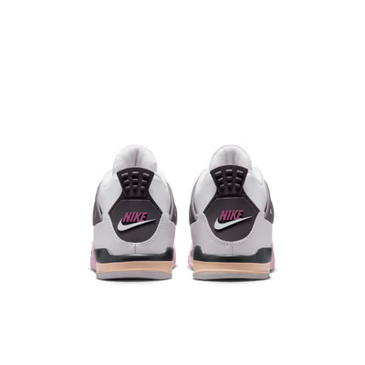 Little Kid's Air Jordan 4 Retro Comic Off White/Anthracite-Neutral Grey-Fire Pink-Light Arctic Pink-Muslin IO2363-100