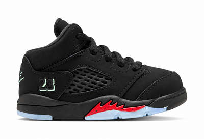 Toddler Air Jordan 5 Retro Halloween Black/Picante Red/Glow N The Dark HQ7981-001