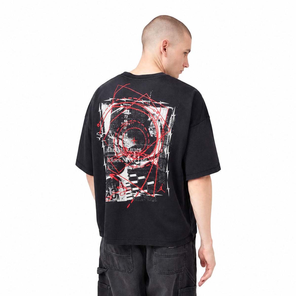 Men's Jordan Brooklyn Graphic T-Shirt Black IV6086-010