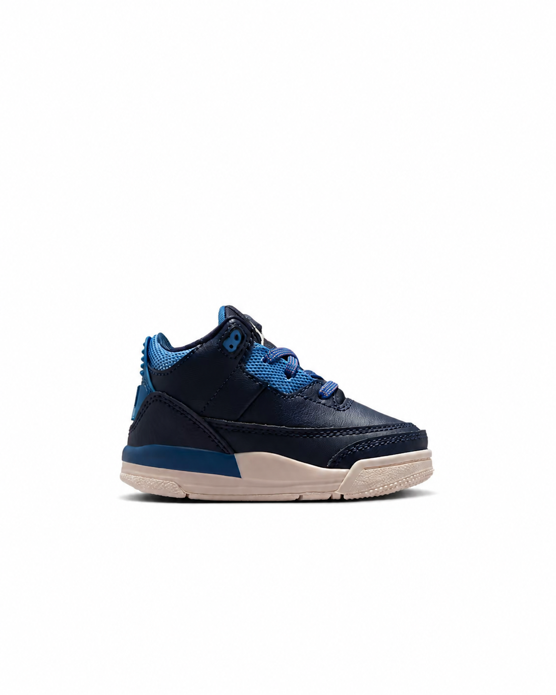 Toddler Air Jordan 3 Retro Sport Renaissance Obsidian/Track Red/Chalk/Chalk HQ0782-400